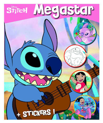 Disney Megastar Colouringbook Stitch Toys
