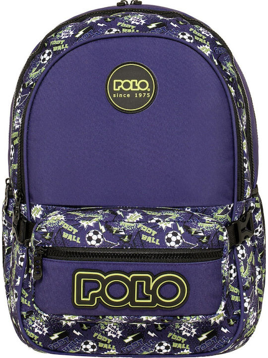 Polo Σχολική Τσάντα Πλάτης Μπλε