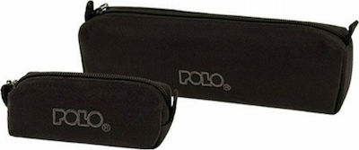 Polo Original Wallet Κασετίνα Βαρελάκι Μαύρη